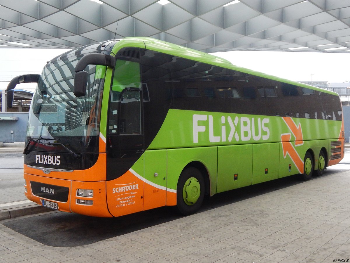 MAN Lion's Coach von Flixbus/Schröder aus Deutschland in Hannover. 