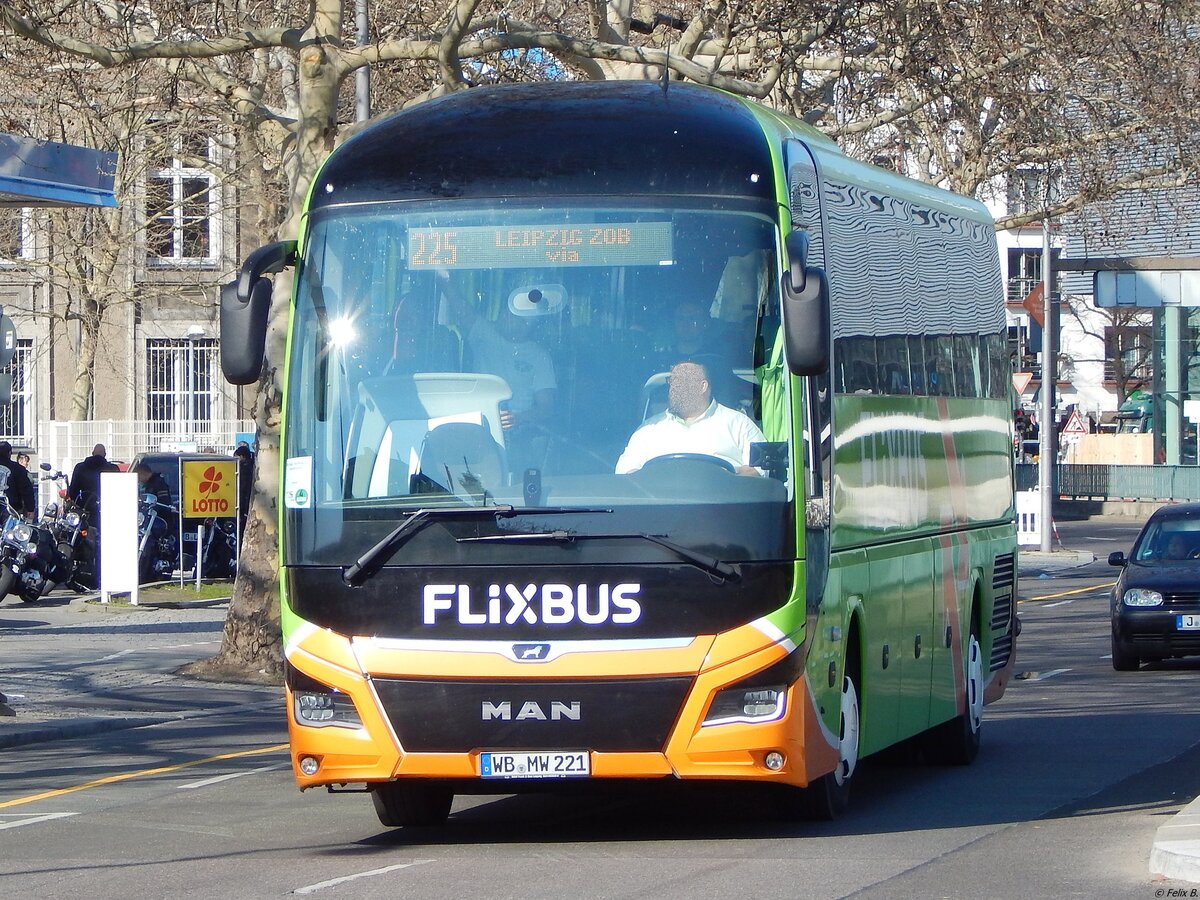 MAN Lion's Coach von Flixbus/Wricke Touristik aus Deutschland in Berlin.