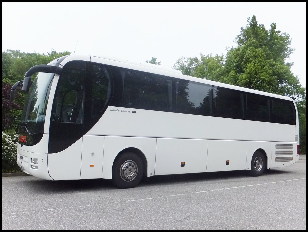 MAN Lion's Coach von Jabo aus Deutschland in Bergen.