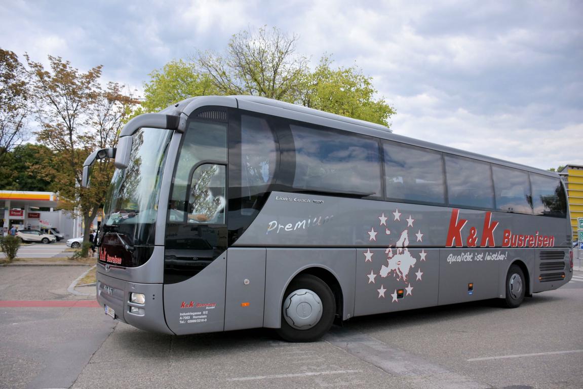 MAN Lion`s Coach von k & k Reisen aus �sterreich 2017 in Krems.