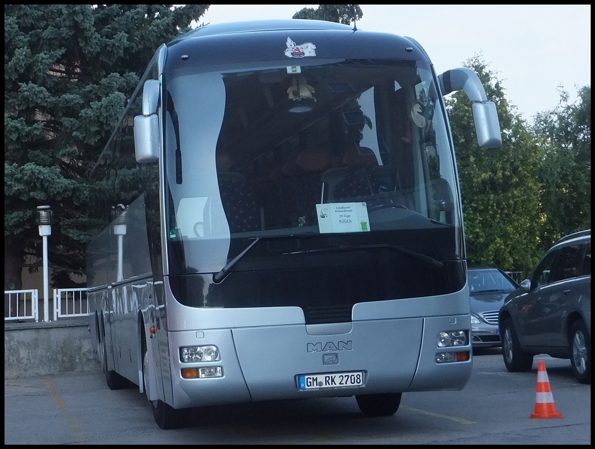 MAN Lion's Coach von Lindlarer Reisedienst aus Deutschland in Sassnitz.