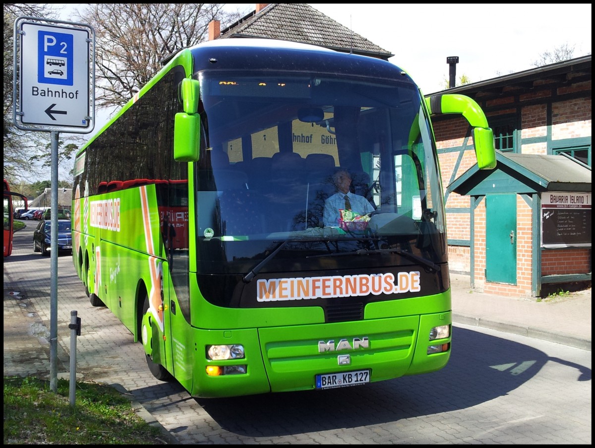 MAN Lion's Coach von MeinFernBus/Omnibusbetrieb Karsten Brust aus Deutschland in G�hren. 