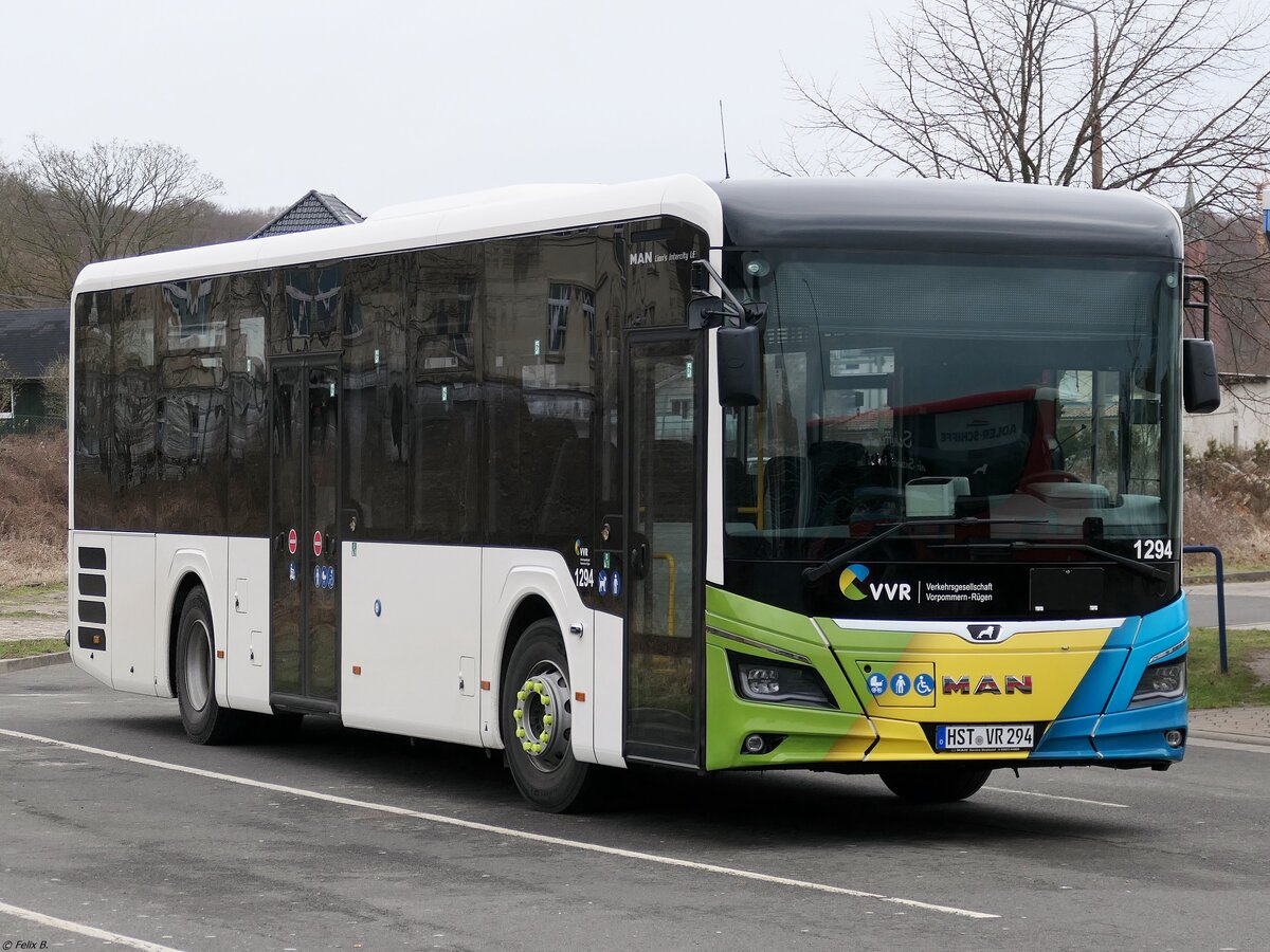MAN Lion's Intercity LE der VVR in Sassnitz.