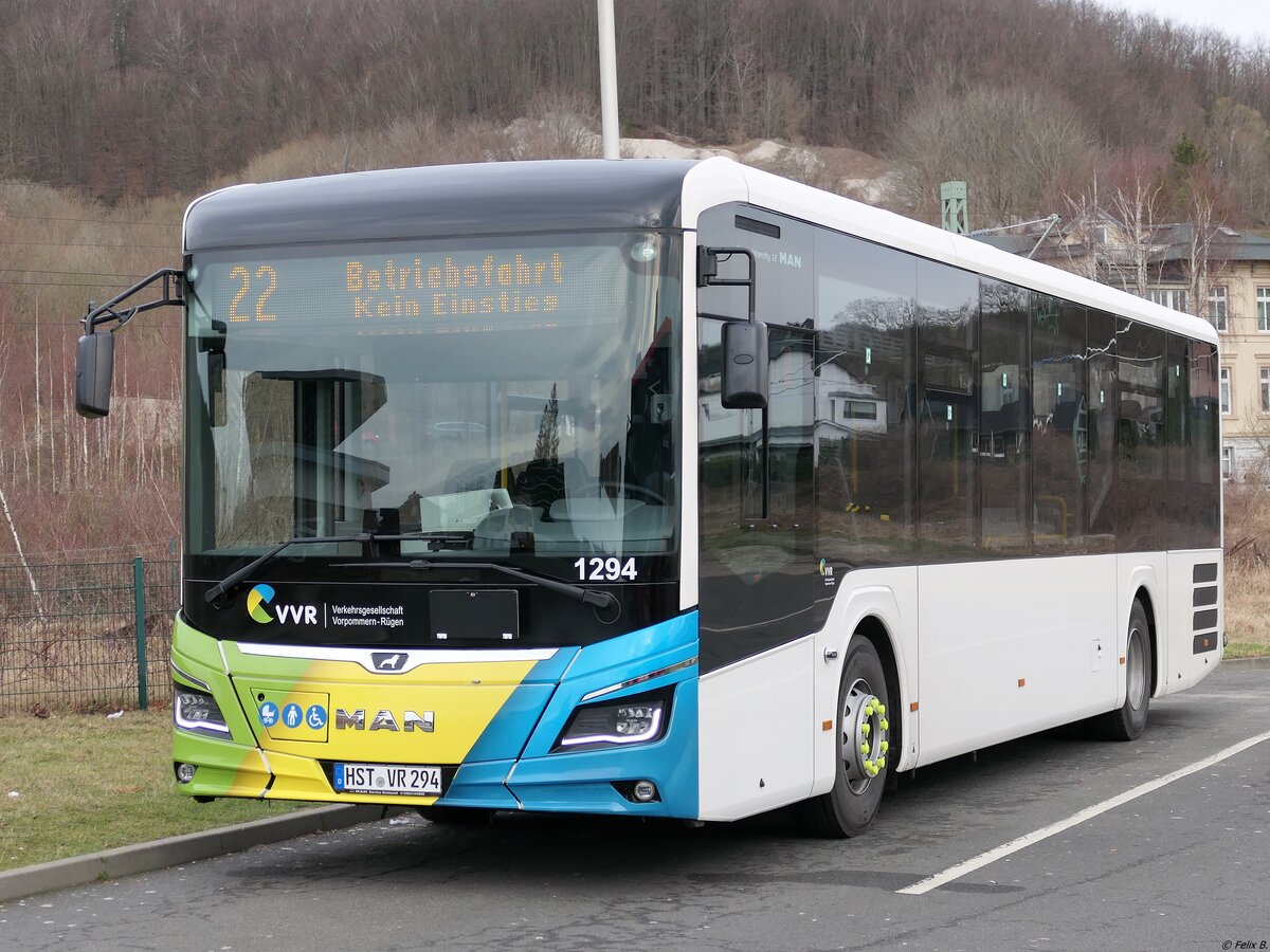 MAN Lion's Intercity LE der VVR in Sassnitz.