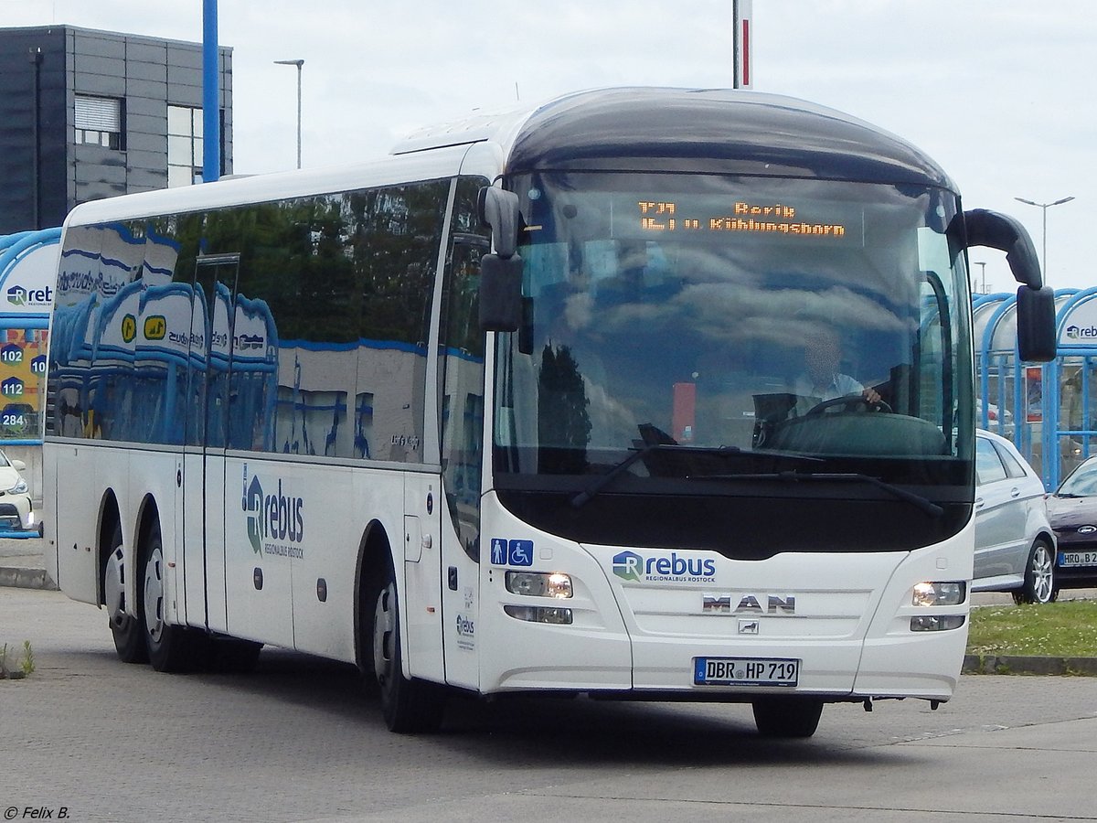 MAN Lion's Regio von Regionalbus Rostock in Rostock.