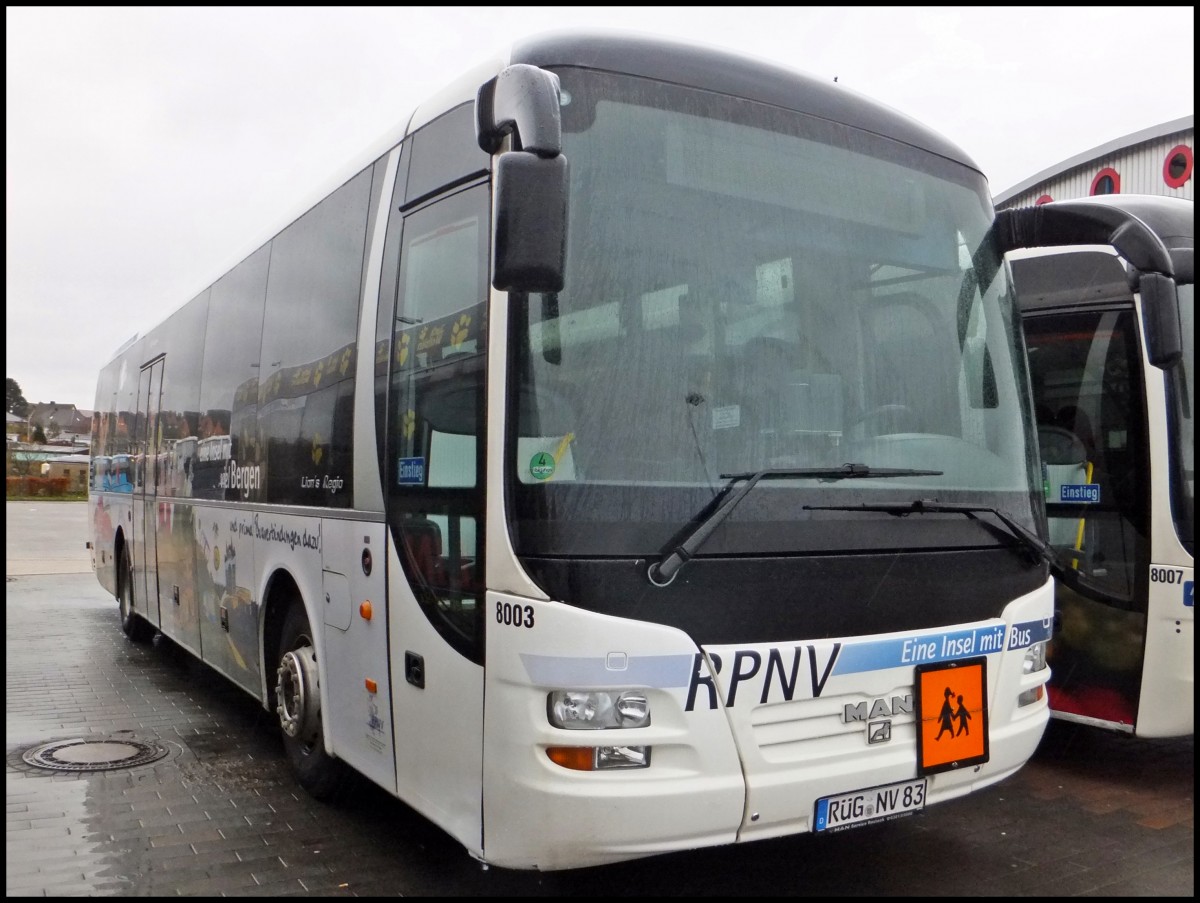 MAN Lion's Regio der RPNV in Bergen.