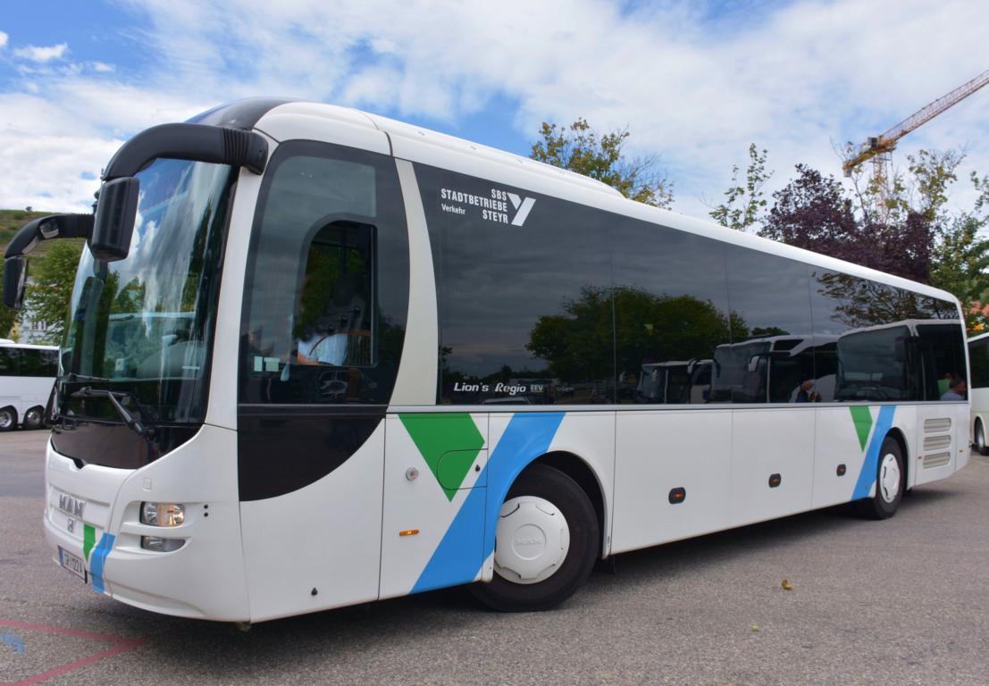MAN Lion`s Regio der Stadtbetriebe Steyr aus �sterreich 06/2017 in Krems. 