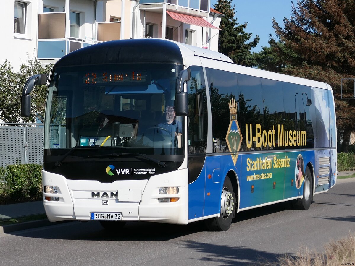 MAN Lion's Regio der VVR in Binz.