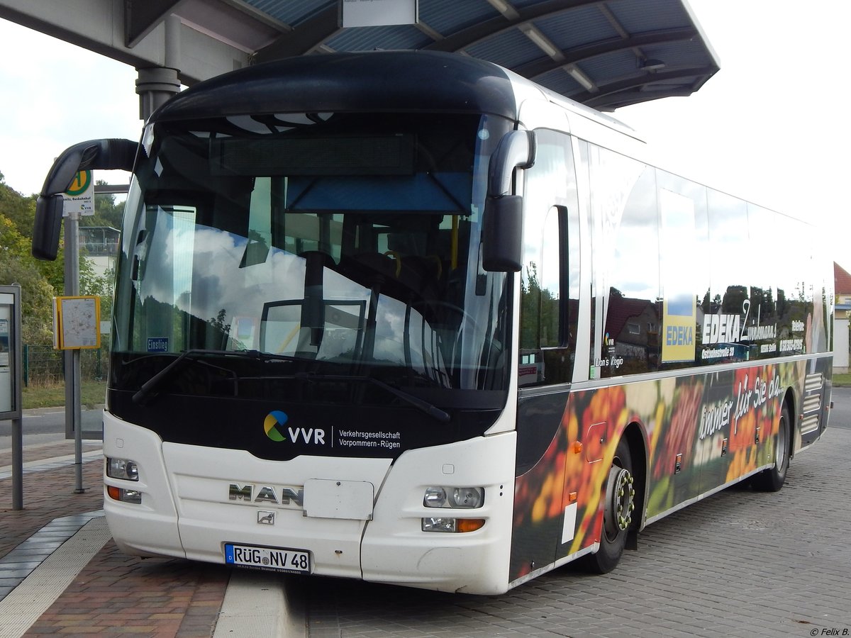 MAN Lion's Regio der VVR in Sassnitz.