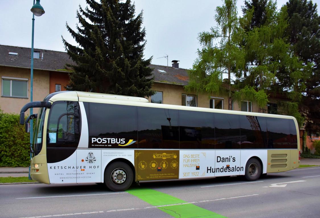MAN Lion`s Regio,Postbus der �BB in Krems.