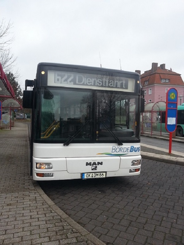 Man NL263 von B�rdebus in Wolmirstedt.
