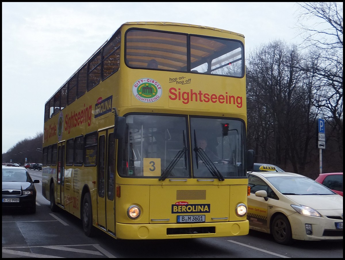 MAN SD 200 von Berolina in Berlin.