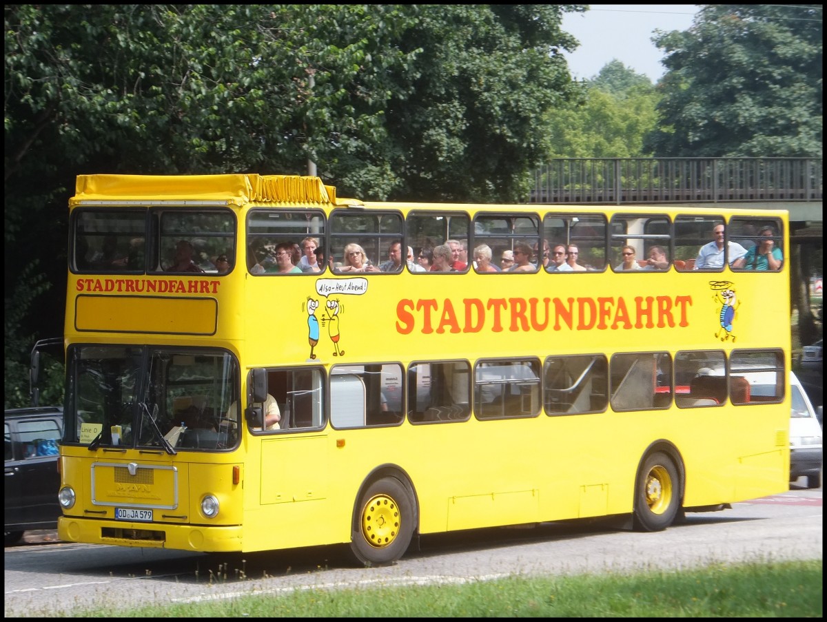 MAN SD 200 von Stadtrundfahrten in Hamburg.