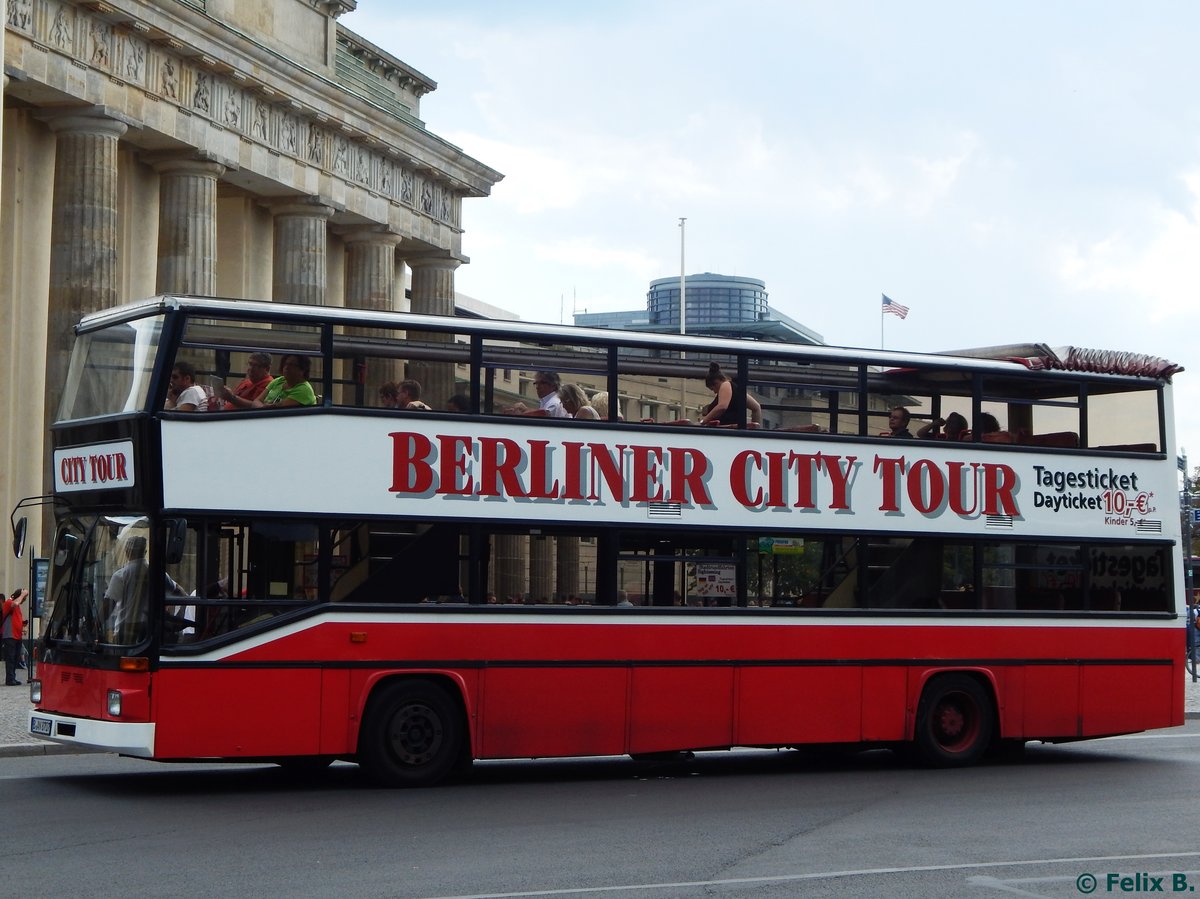 MAN SD 202 von Eick's Rundfahrten Berlin aus Deutschland in Berlin.