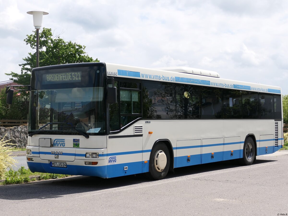 MAN SÜ 283 der MVVG in Bredenfelde. 