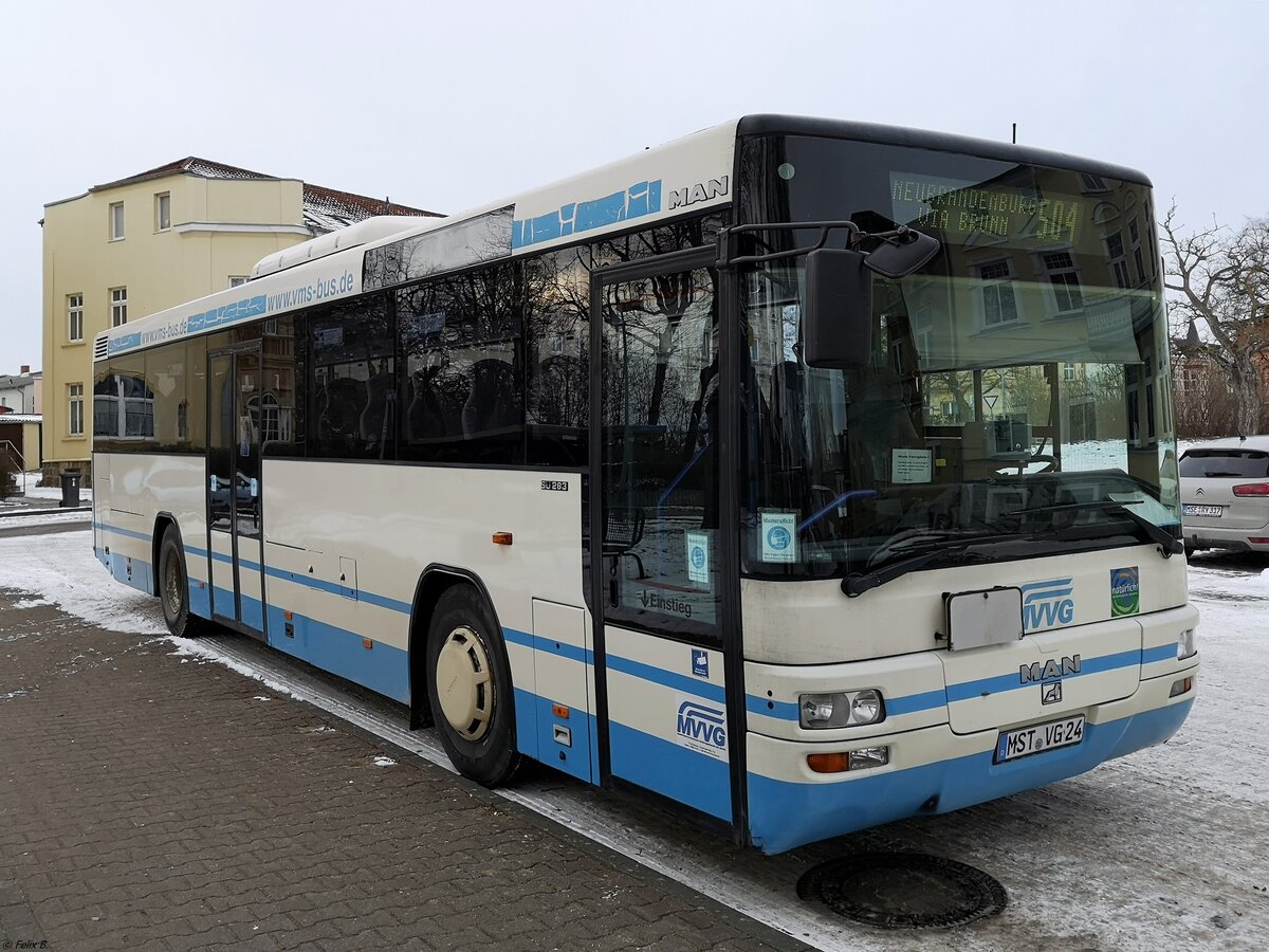 MAN SÜ 283 der MVVG in Friedland.