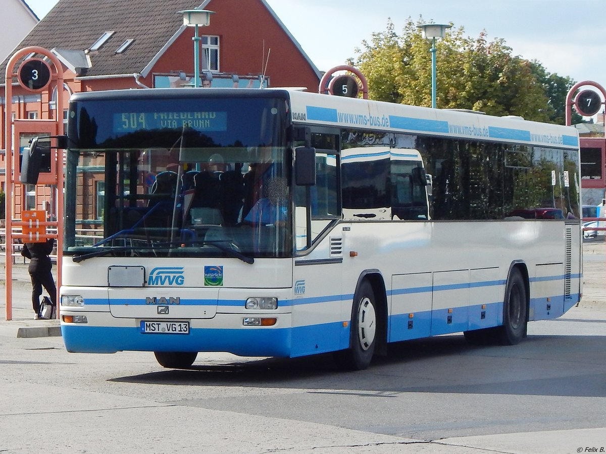 MAN SÜ 283 der MVVG in Neubrandenburg.