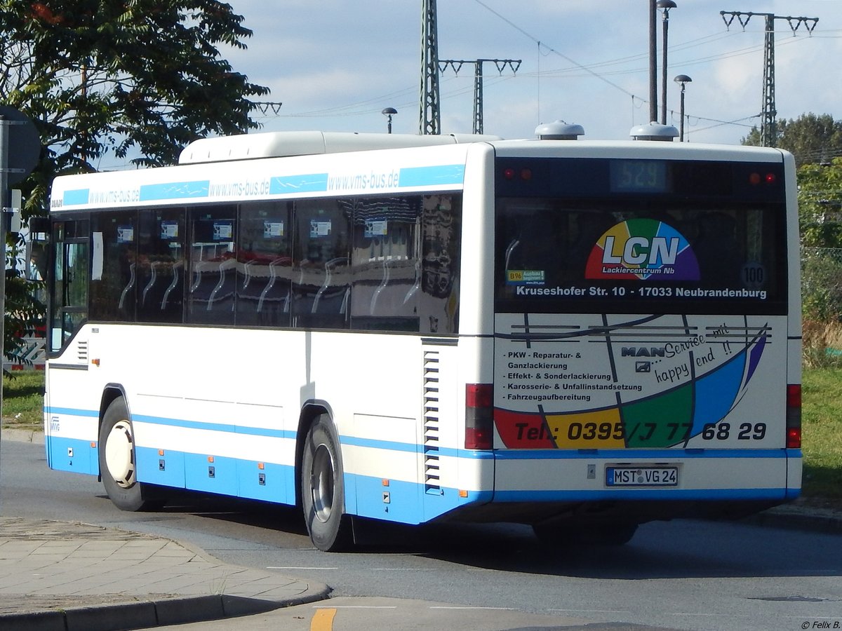 MAN SÜ 283 der MVVG in Neubrandenburg.