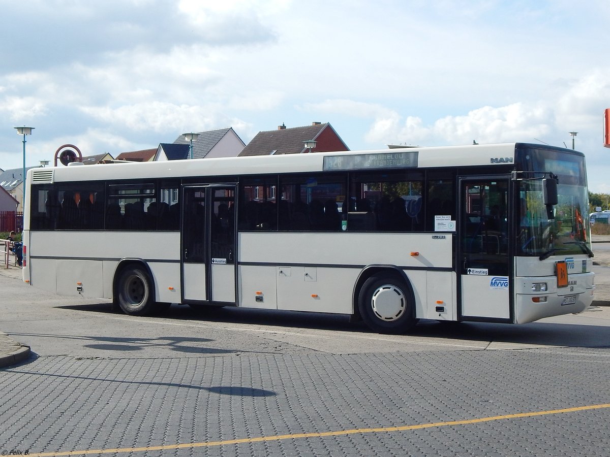 MAN SÜ 283 der MVVG in Neubrandenburg.