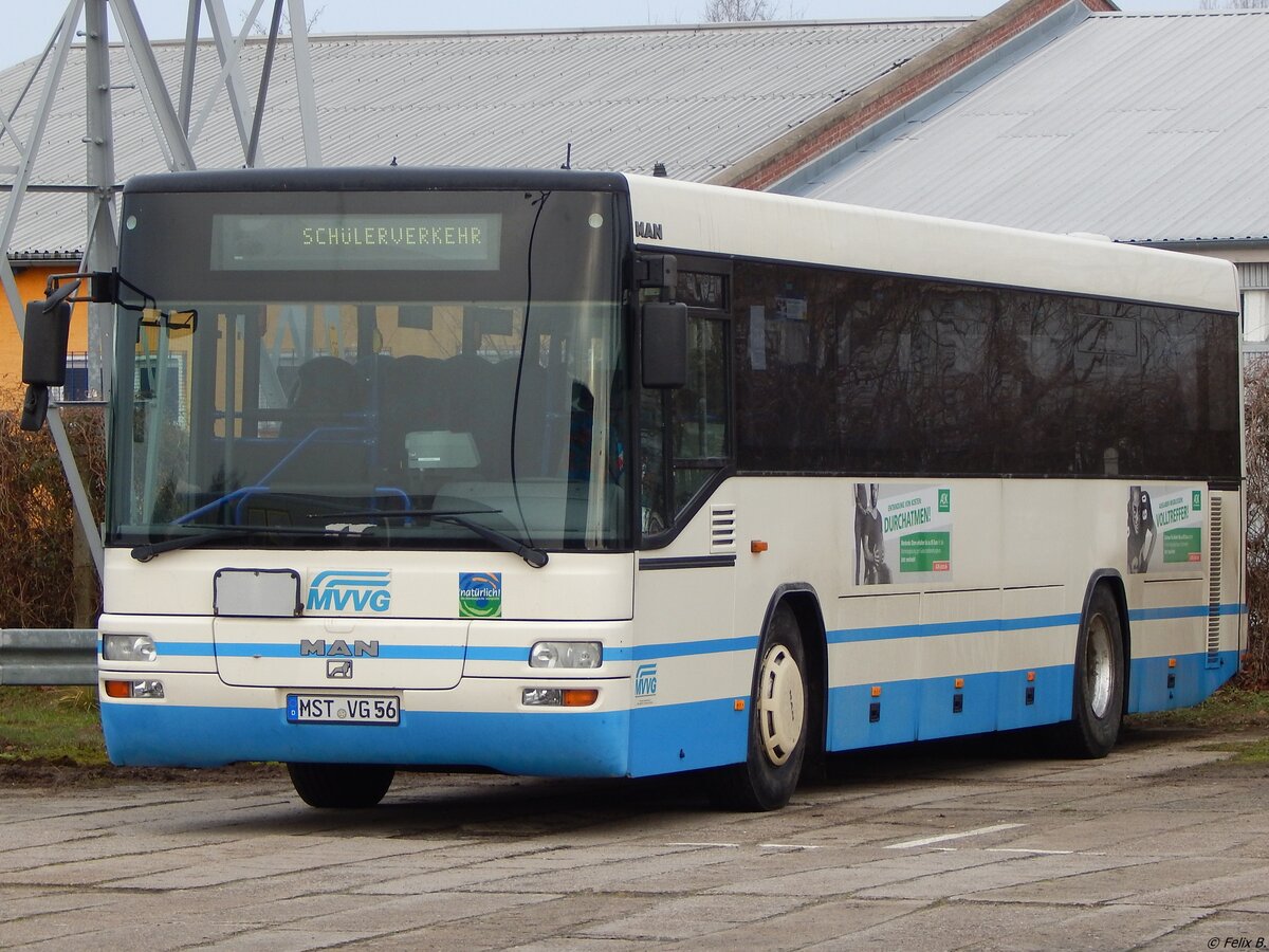 MAN SÜ 283 der MVVG in Neubrandenburg.