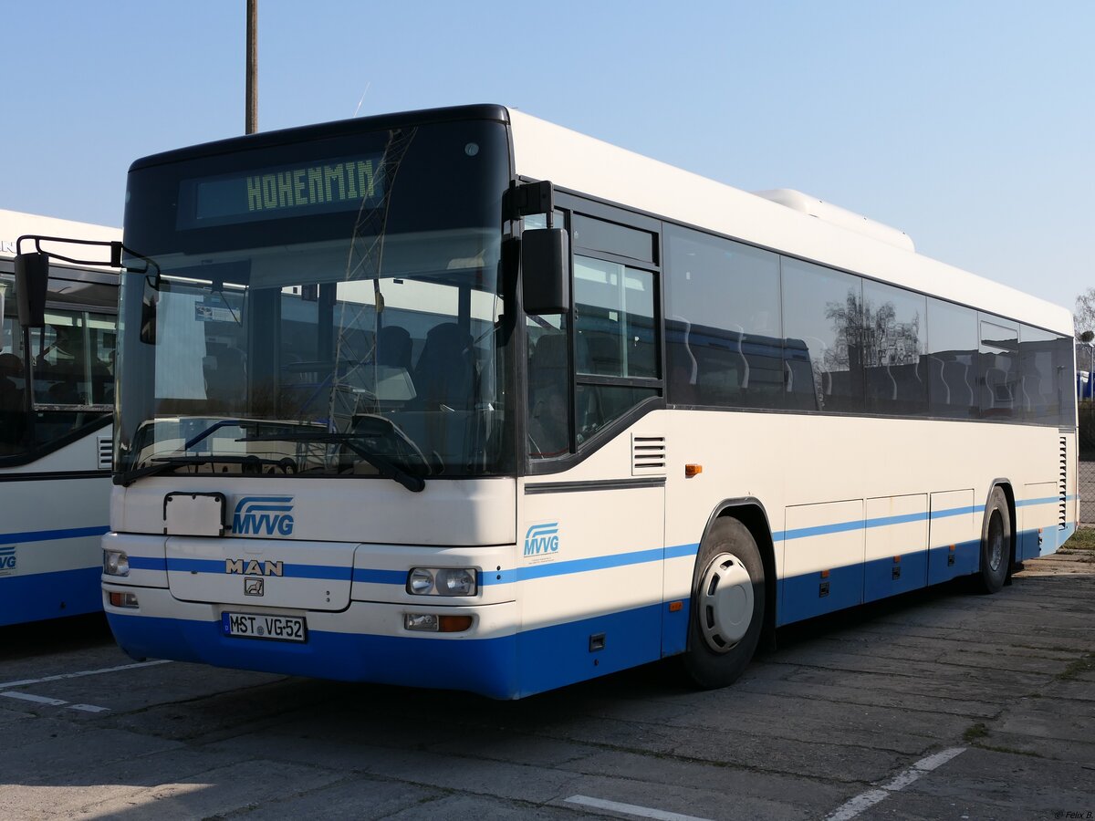 MAN SÜ 283 der MVVG in Neubrandenburg.