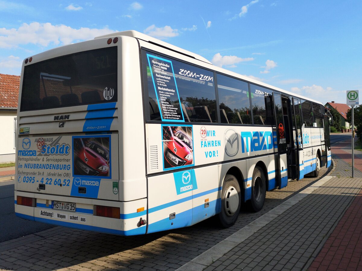 MAN ÜL 313 der MVVG in Bredenfelde.