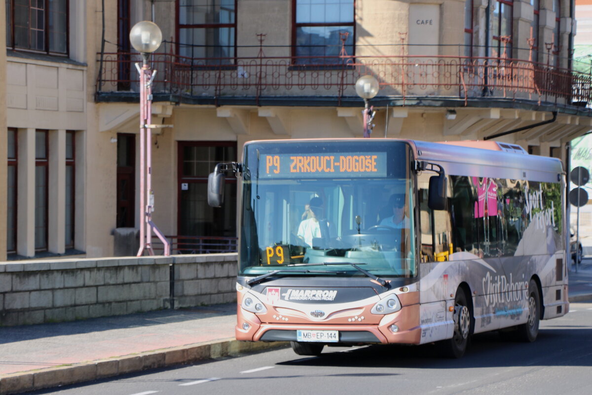 Marprom, Maribor - Nr. 140/MB EP-144 - Heuliez am 18. September 2025 in Maribor (Aufnahme: Martin Beyer)