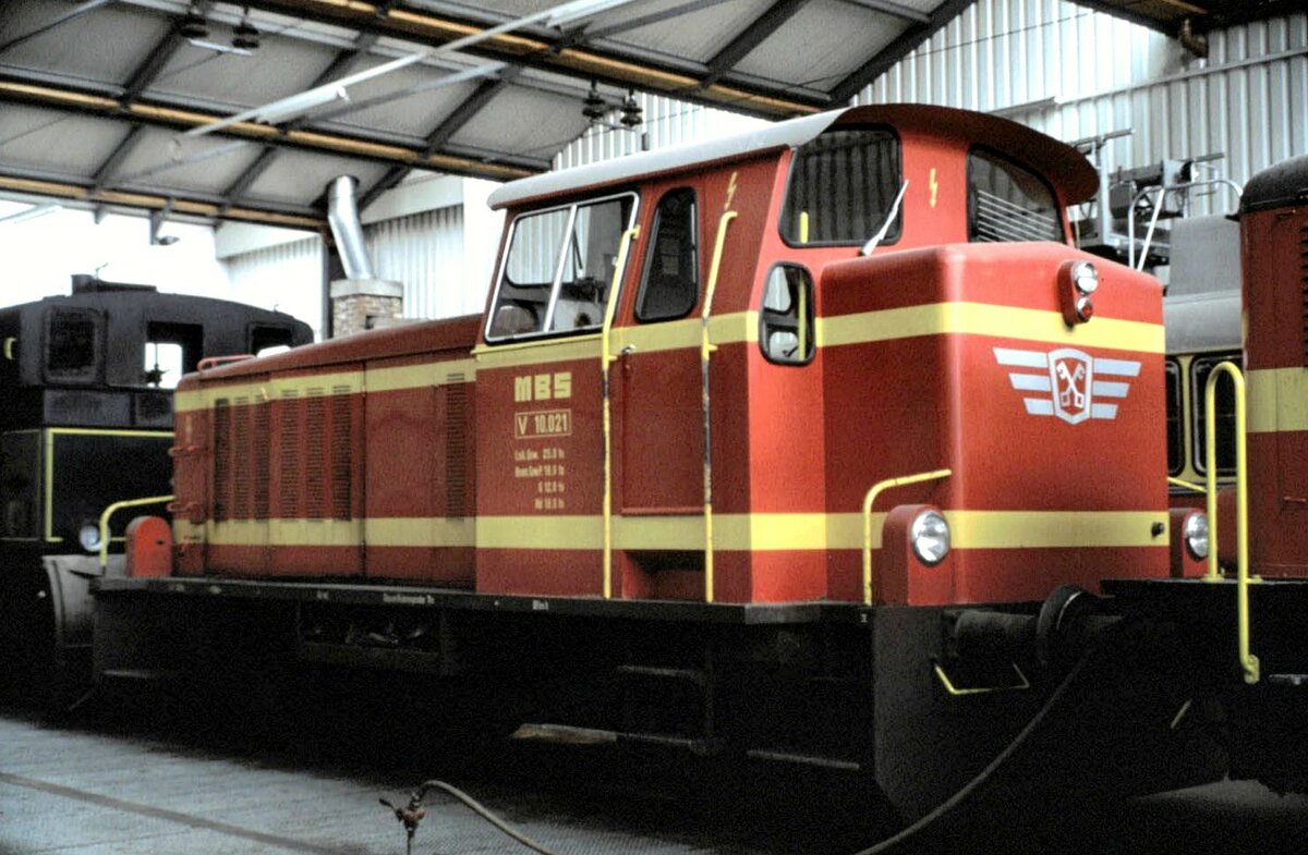MBS V 10.021 in Schruns im Mrz 1989.