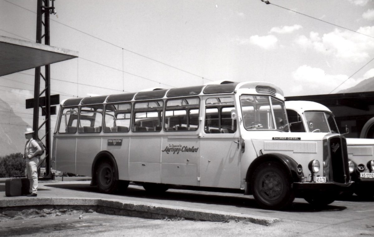 (MD439) - Aus dem Archiv: MC Le Chtelard - VS 3176 - Saurer/Eggli um 1965