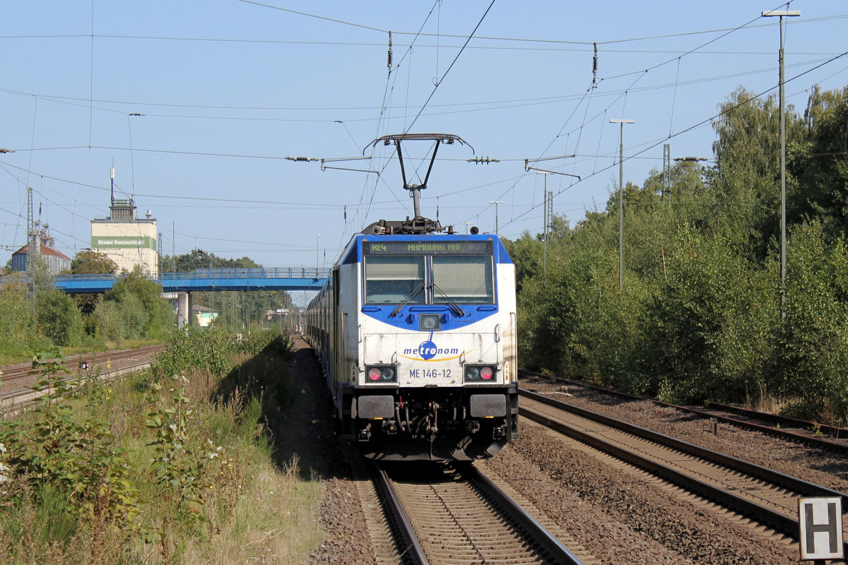 ME 146-12 macht sich auf den Weg nach Hamburg. Tostedt, 14.09.2020