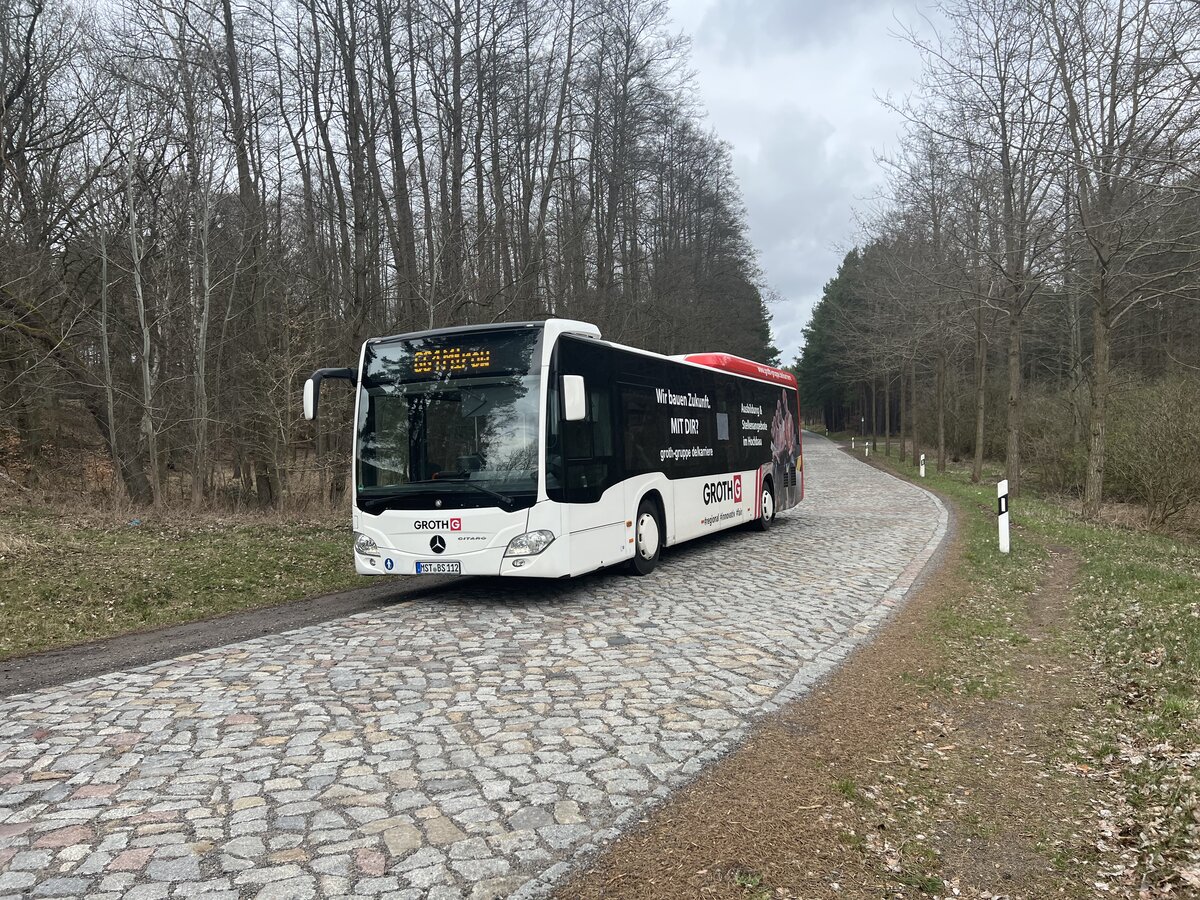 Mercedes Citaro 2 von Becker Strelitz Reisen aus Deutschland in Fleeth