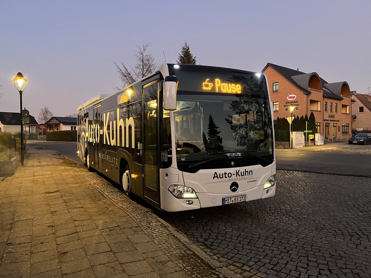 Mercedes Citaro 2 von Becker Strelitz Reisen aus Deutschland in Neustrelitz