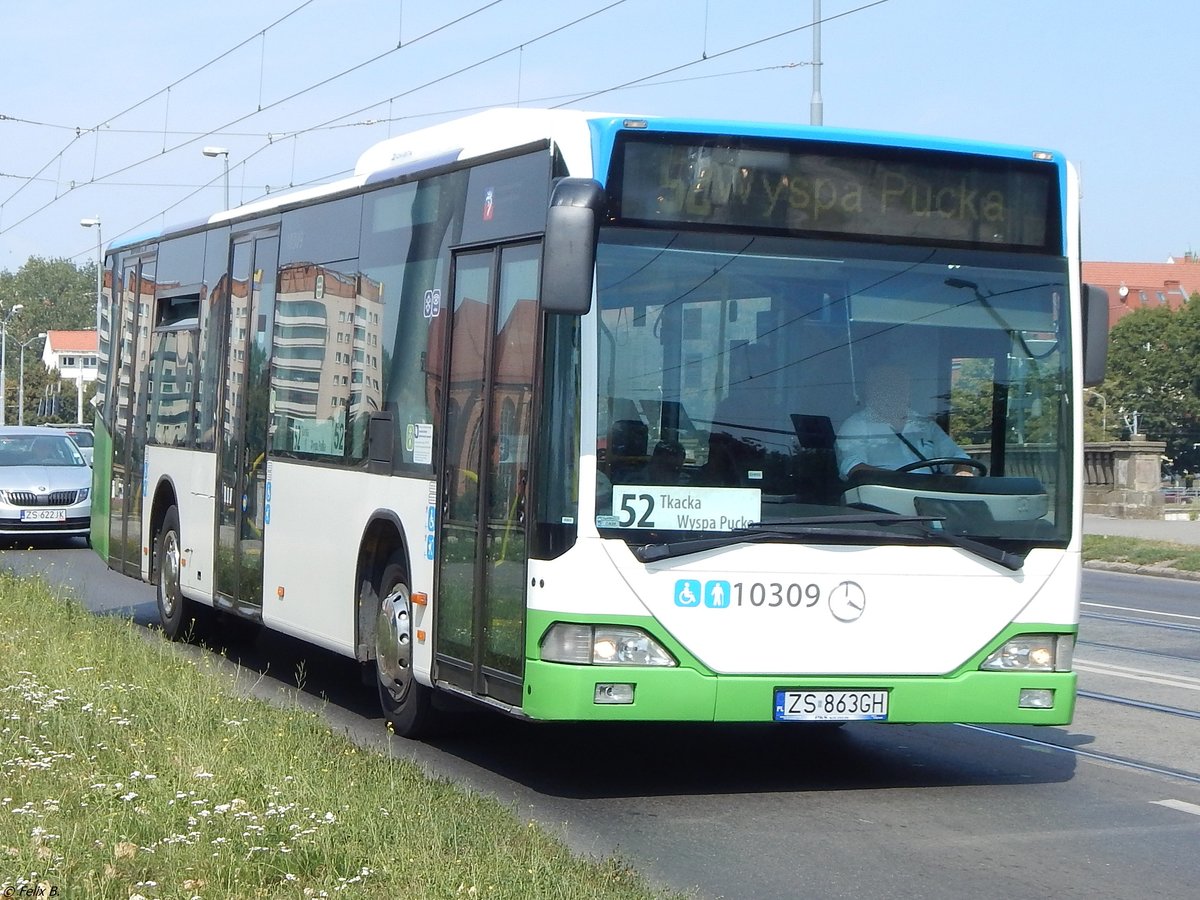 Mercedes Citaro I von PKS Szczecin aus Polen in Stettin. 