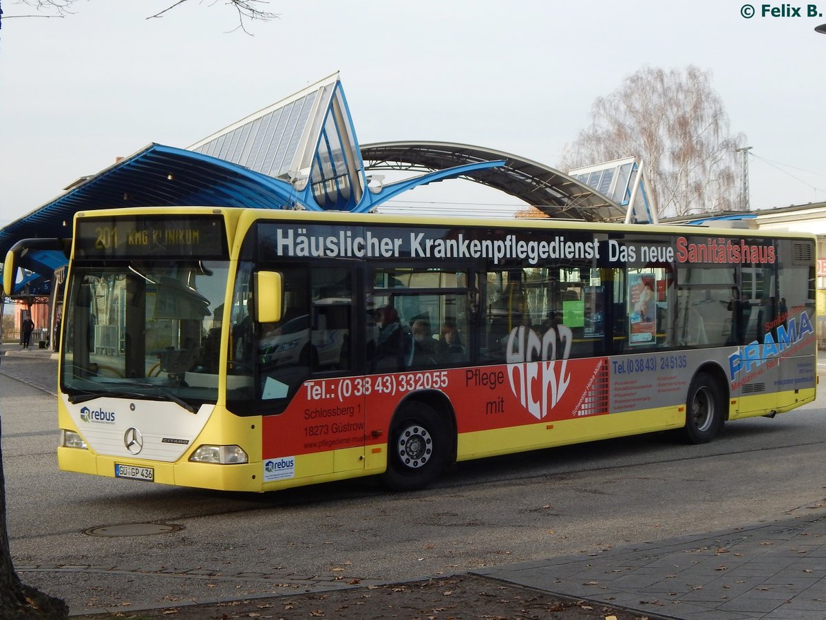 Mercedes Citaro I von Regionalbus Rostock in Güstrow.