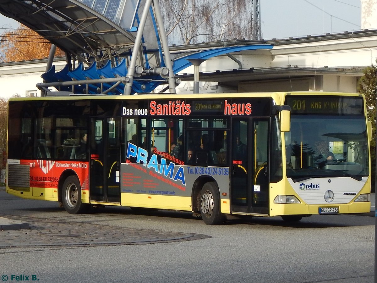 Mercedes Citaro I von Regionalbus Rostock in Güstrow.