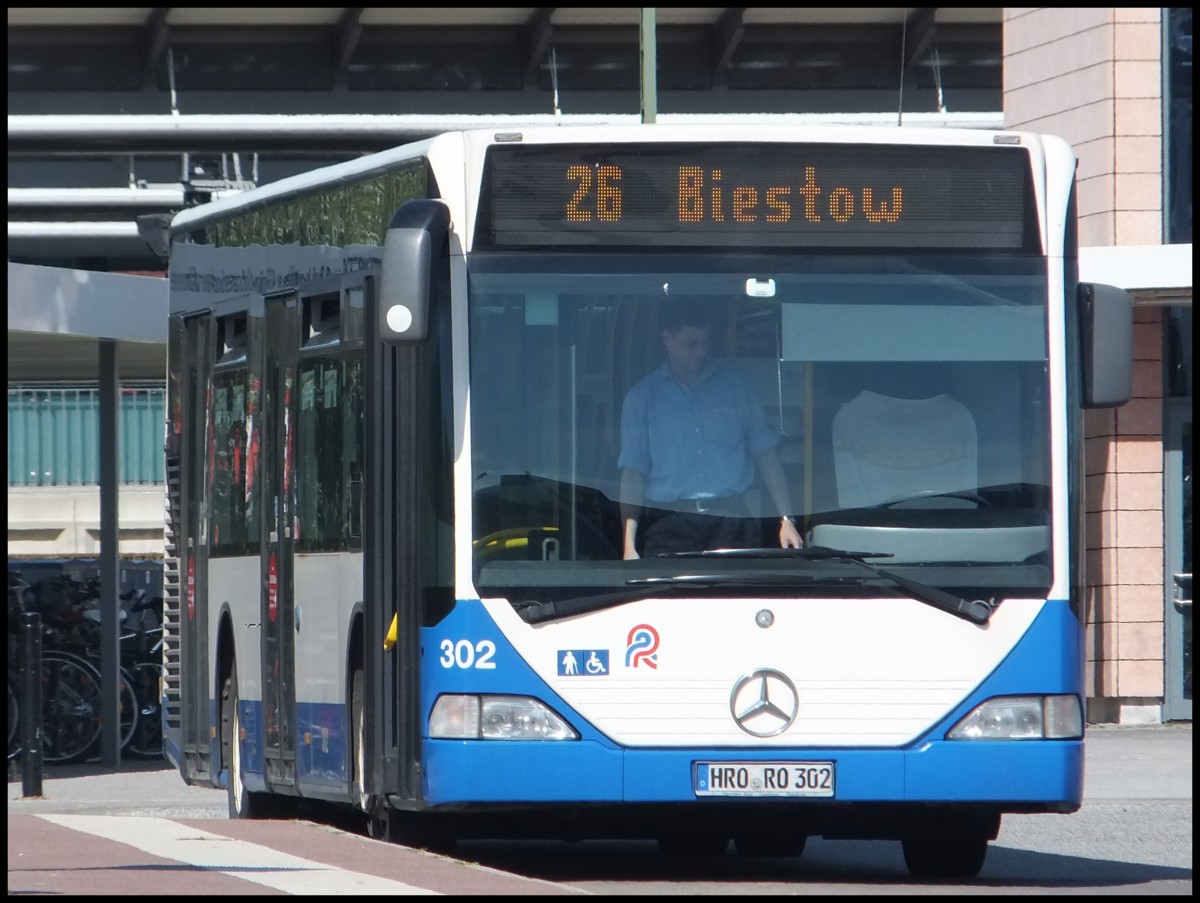 Mercedes Citaro I der Rostocker Stra�enbahn AG in Rostock.
