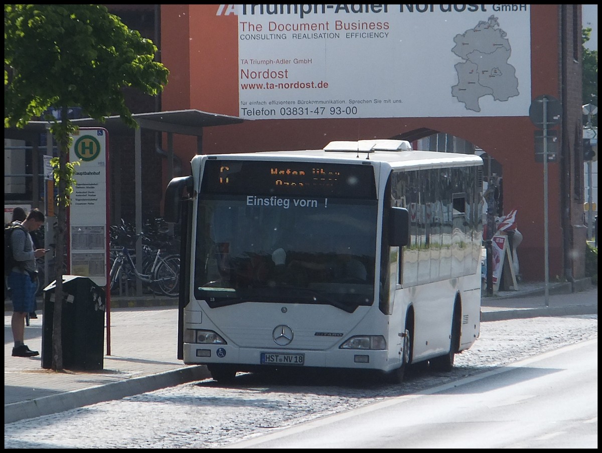 Mercedes Citaro I der Stadtwerke Stralsund in Stralsund.