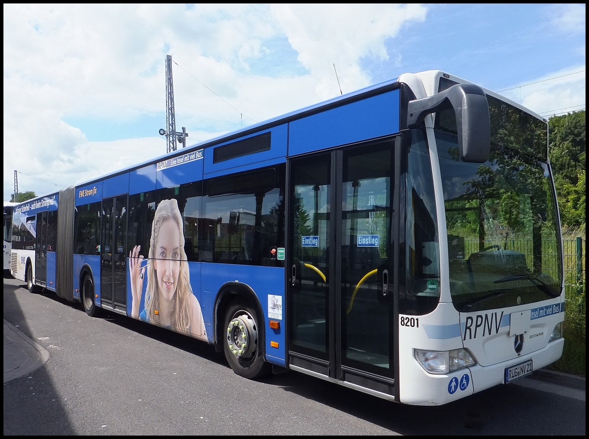 Mercedes Citaro II (dieser Wagen f�hrt jetzt in Stralsund f�r die Stadtwerke) der RPNV in Sassnitz.