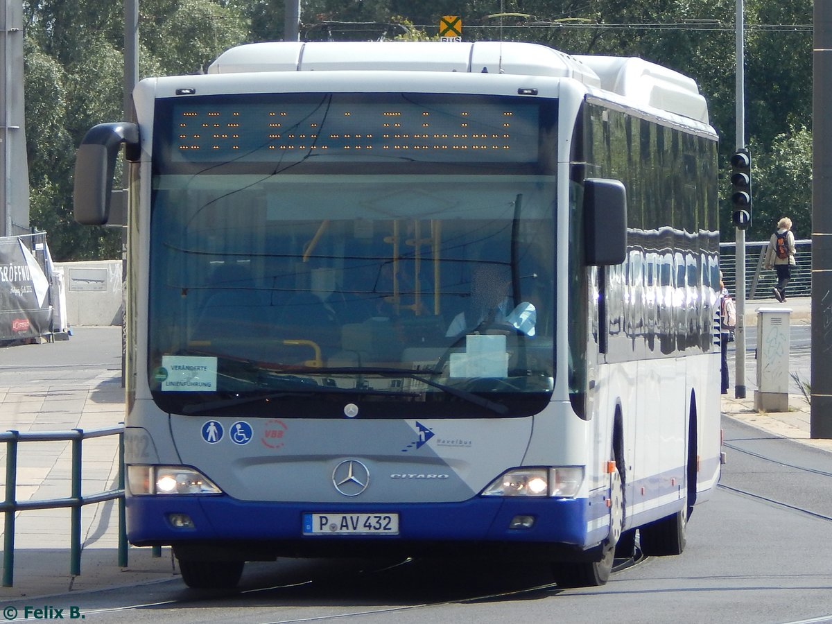 Mercedes Citaro II von Havelbus in Potsdam.