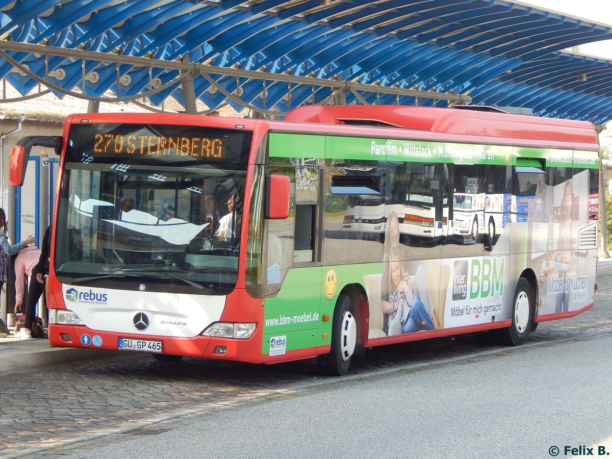 Mercedes Citaro II LE Ü von Regionalbus Rostock in Güstrow.