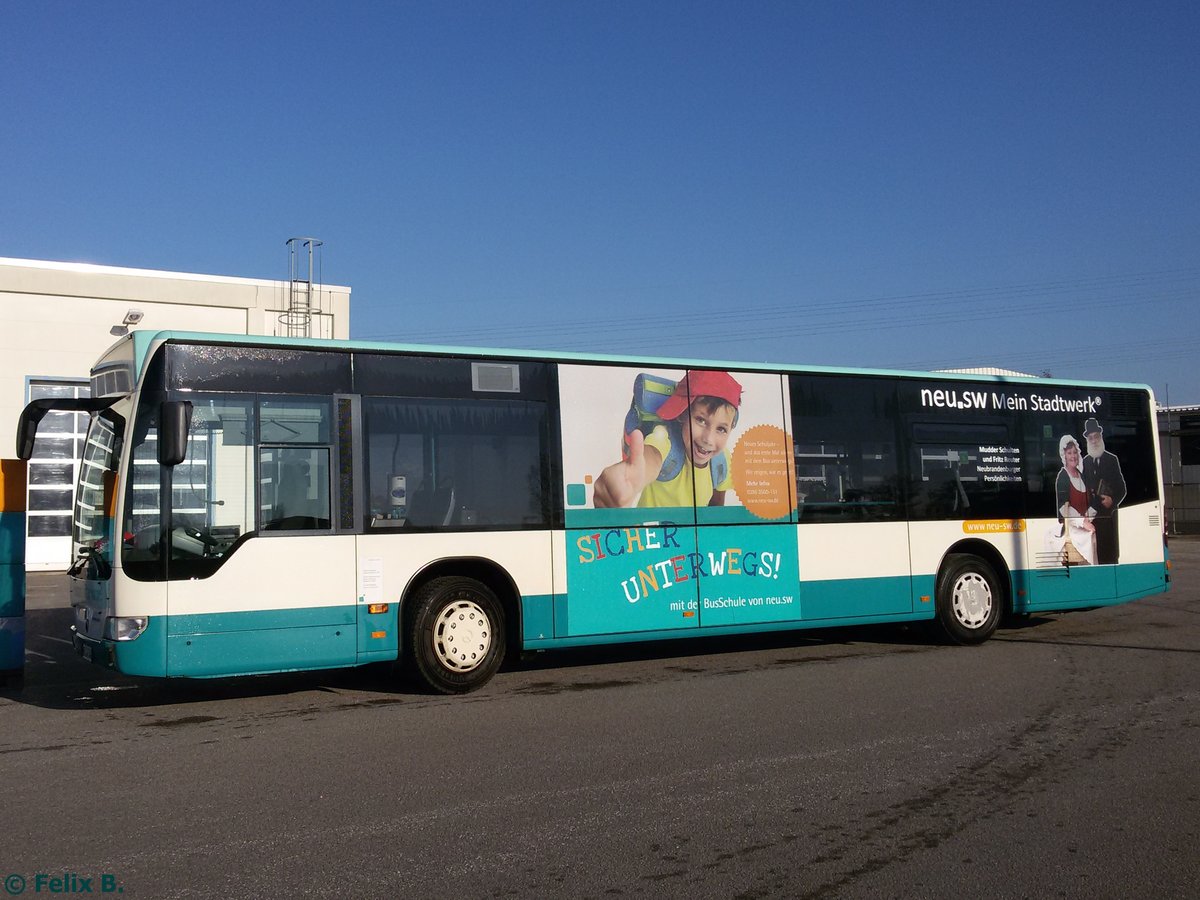 Mercedes Citaro II der Neubrandenburger Verkehrsbetriebe in Neubrandenburg.