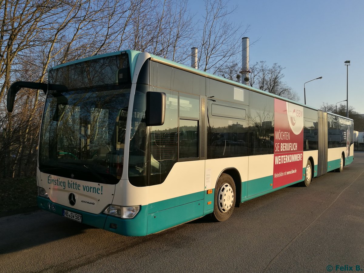 Mercedes Citaro II der Neubrandenburger Verkehrsbetriebe in Neubrandenburg.