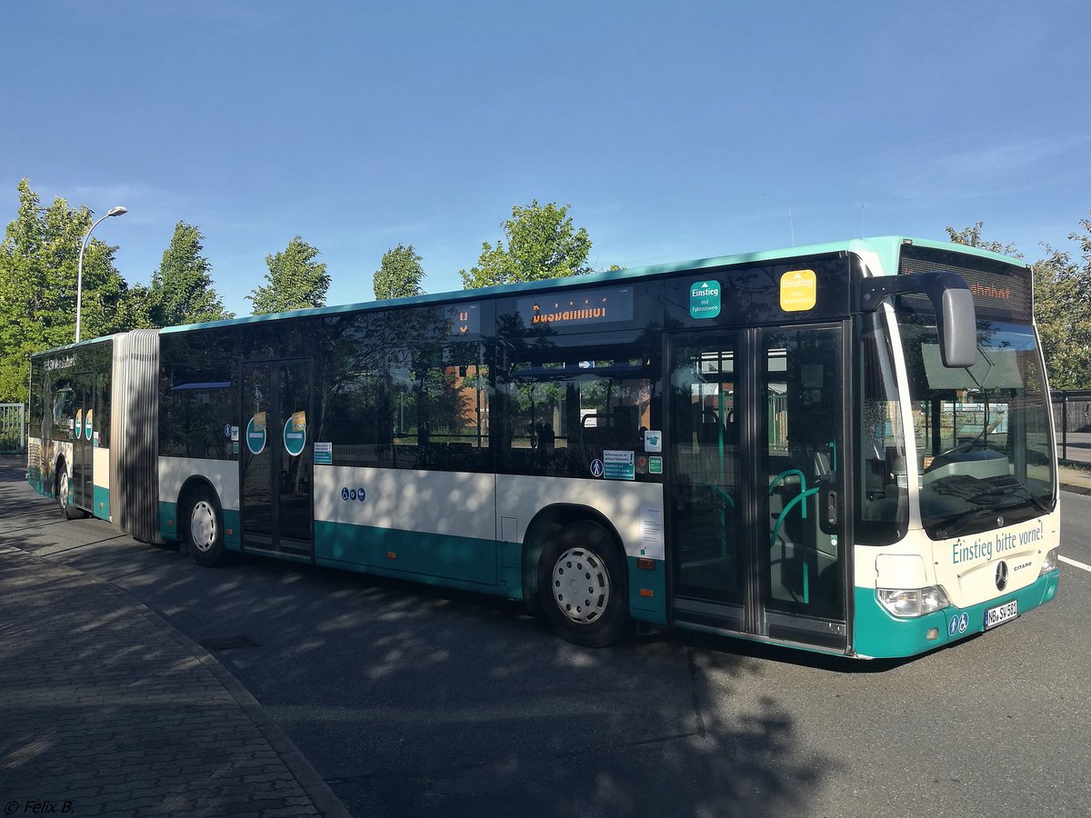 Mercedes Citaro II der Neubrandenburger Verkehrsbetriebe in Neubrandenburg. (Inzwischen ausgemustert)