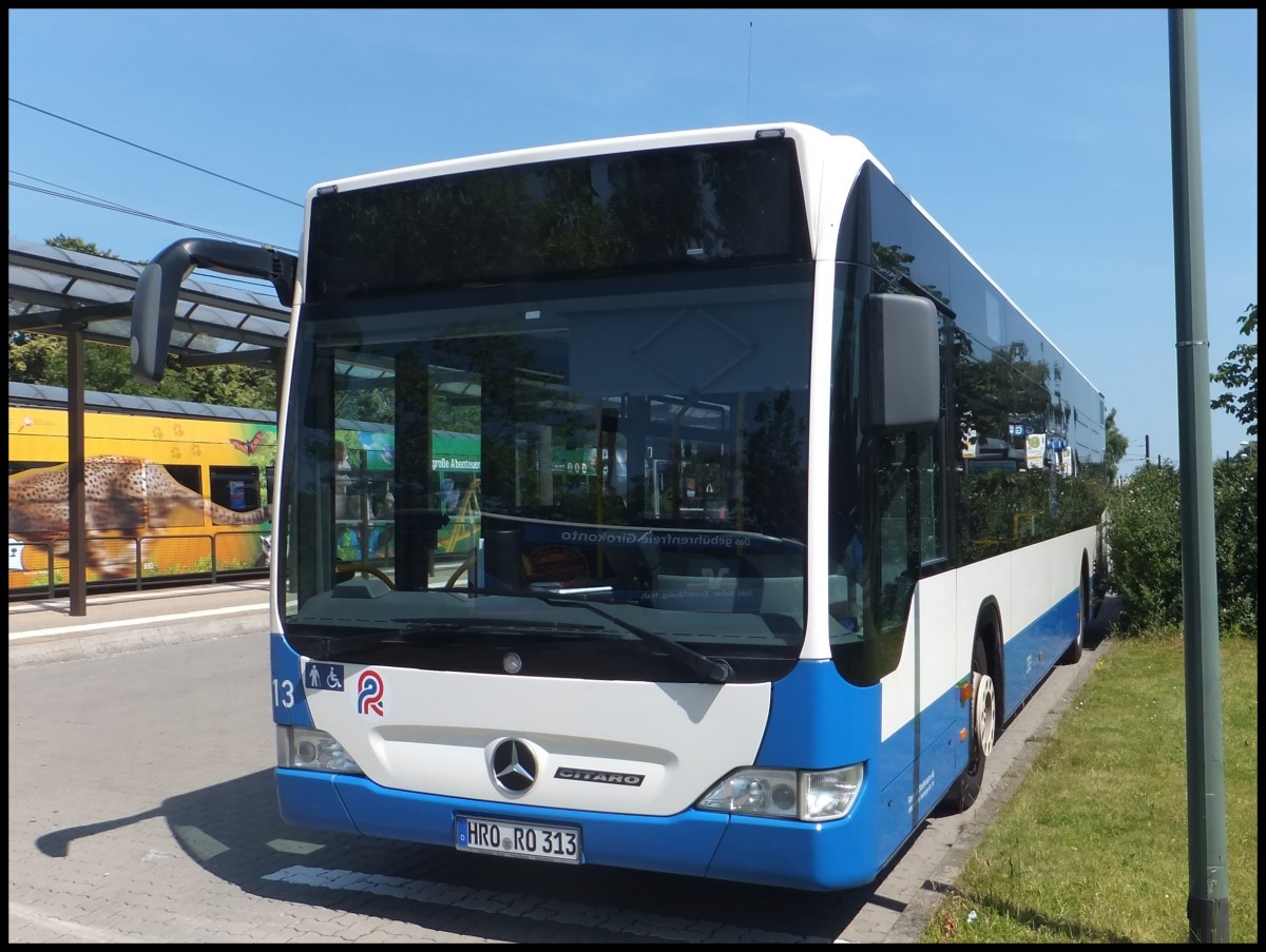 Mercedes Citaro II der Rostocker Stra�enbahn AG in Rostock.