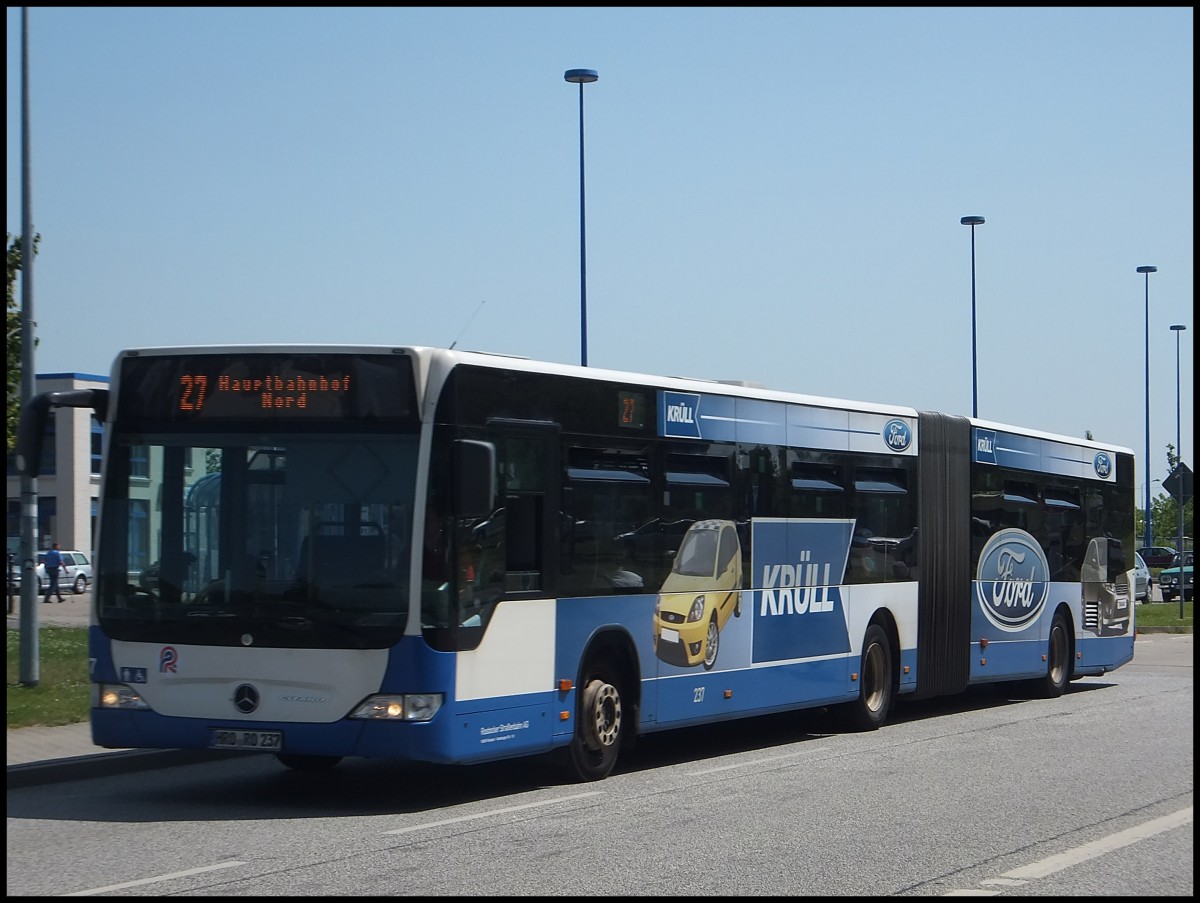 Mercedes Citaro II der Rostocker Stra�enbahn AG in Rostock.
