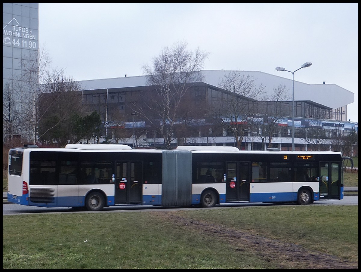 Mercedes Citaro II der Rostocker Stra�enbahn AG in Rostock.