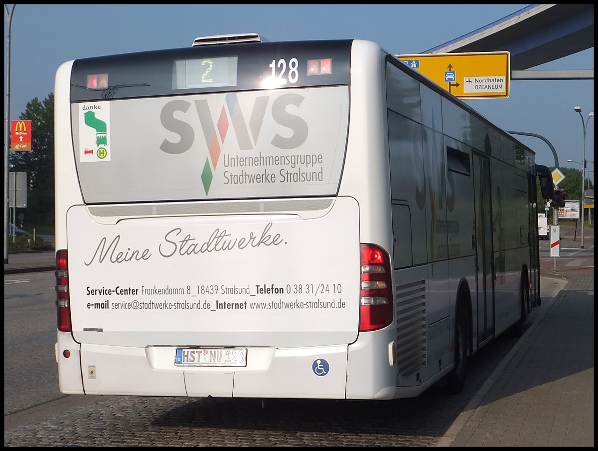 Mercedes Citaro II der Stadtwerke Stralsund in Stralsund.