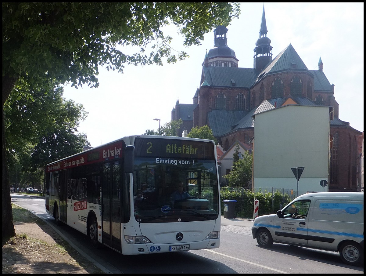 Mercedes Citaro II der Stadtwerke Stralsund in Stralsund.