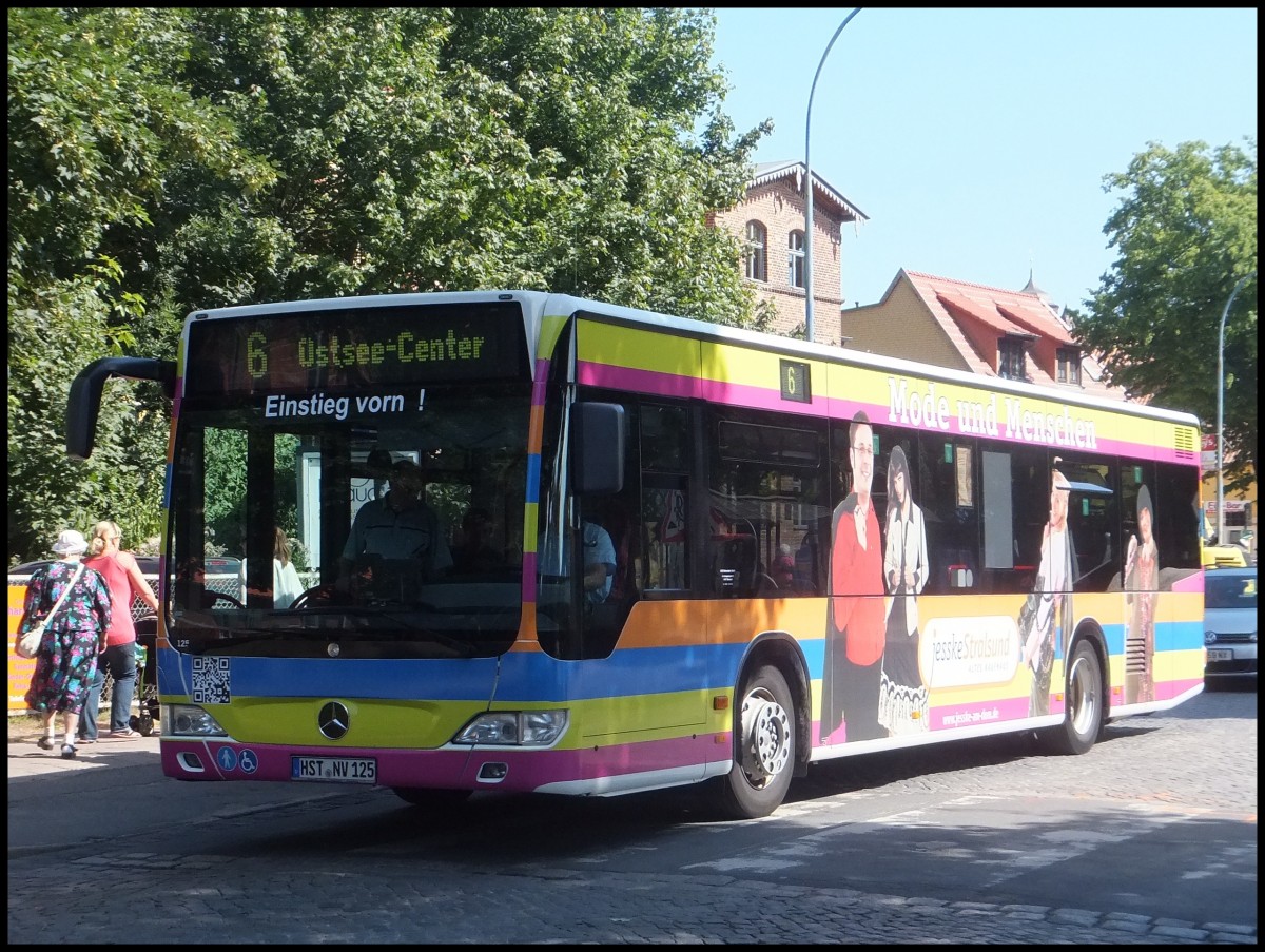 Mercedes Citaro II der Stadtwerke Stralsund in Stralsund.