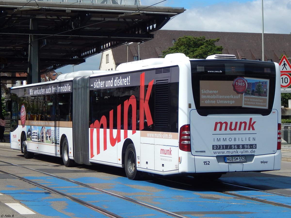 Mercedes Citaro II der SWU in Ulm.